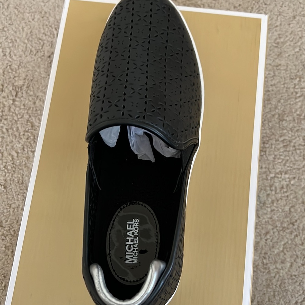 Michael Kors Women's Ophelia Slip-On Sneakers - Picture 7 of 8